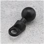 eMagTech Base de Montage Boule d'alliage d'aluminium Base de Boule d'adaptateur Tête de Boulon Coudée Compatible avec RAM Taille