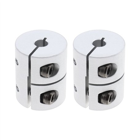 eMagTech 2pcs 5mm à 8mm Coupleurs d'arbre Boîtier en Alliage d'aluminium Accouplement Rigide Compatible avec Ender 3 V2 Ender 3
