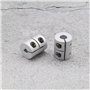 eMagTech 2pcs 5mm à 8mm Coupleurs d'arbre Boîtier en Alliage d'aluminium Accouplement Rigide Compatible avec Ender 3 V2 Ender 3 
