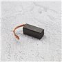 eMagTech 2 Paires de Balais de Charbon de Moteur pour Moteurs d'outils Électriques 7x8x19mm Accessoires pour Outils Électriques 