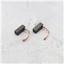 eMagTech 2 Paires de Balais de Charbon de Moteur pour Moteurs d'outils Électriques 7x8x19mm Accessoires pour Outils Électriques 