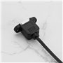 eMagTech Lot de 2 câbles USB 2.0 B mâle vers B femelle, USB 2.0, USB B mâle vers USB B femelle, montage sur panneau, accessoires