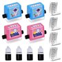 eMagTech Lot de 10 porte-fusibles à lame standard avec couvercles 250 V 50 A Protection contre les courts-circuits et les surcha