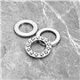 eMagTech 5pcs 51104 Roulement à Billes de Butée à Billes Axiale Roulement de Butée 3-en-1 20x35x10mm en Acier à Haute Teneur en 