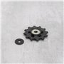 eMagTech Lot de 2 poulies de dérailleur de vélo en alliage d'aluminium étroit/large 12T 14T compatibles avec Sram X01 XX1 GX NX 