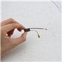 ECSiNG 2 Paires Balais de Charbon 6.3x10x19mm/0.25x0.39/0.75pouce Pièce de Rechange de Moteur Compatible avec HILTI TE54 TE55 TE