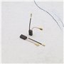 ECSiNG 2 Paires Balais de Charbon 6.3x10x19mm/0.25x0.39/0.75pouce Pièce de Rechange de Moteur Compatible avec HILTI TE54 TE55 TE
