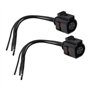 ECSiNG 2X 4 Broche de Liquide de Refroidissement Capteur de Température 4B0973712 Compatible avec VW Passat B5 Bora Jetta Golf 5