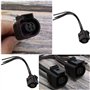 ECSiNG 2X 4 Broche de Liquide de Refroidissement Capteur de Température 4B0973712 Compatible avec VW Passat B5 Bora Jetta Golf 5