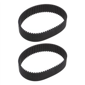 ECSiNG 2pcs Courroie d'entraînement Rabot en Caoutchouc HTD201-3M-14 67 Dents Boucle Fermée CT2610387984 Compatible avec Bosch S