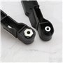 ECSiNG 1 paire de supports de fixation pour grille de pare-chocs avant, clip de fixation gauche et droite, compatible avec A6 4F