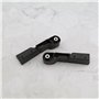 ECSiNG 1 paire de supports de fixation pour grille de pare-chocs avant, clip de fixation gauche et droite, compatible avec A6 4F