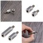 ECSiNG 8pcs Entretoises Hexagonales à Tête Simple Filetage Mâle à Femelle 10mm 15mm 20mm 30mm M6xM6 pour PCB Attaches Accessoire