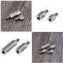 ECSiNG 8pcs Entretoises Hexagonales à Tête Simple Filetage Mâle à Femelle 10mm 15mm 20mm 30mm M6xM6 pour PCB Attaches Accessoire