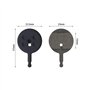 ECSiNG 2 Paires de Plaquettes de Frein à Disque en Résine Semi-Métallique Compatible avec Promax DSK-310 710 715 717 720 913 Épa