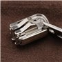 ECSiNG Lot de 10 fermetures éclair de rechange réversibles avec kit d'arrêt en forme de U pour tentes d'extérieur et vêtements d