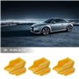 ECSiNG Lot de 10 Clips de Fixation pour Pare-Chocs arrière de Voiture 85284-AL510 compatibles avec Pare-Chocs Qashqai Attaches e