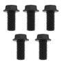ECSiNG 5pcs M8x16mm Boulons à Filetage à Gauche Boulons à Bride Hexagonale Entièrement Filetés Boulon de Lame de Scie pour Lame