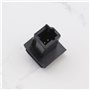 ECSiNG Interrupteur de déverrouillage de hayon de Voiture 6554V5 Compatible avec 206 207 307 308 407 5008 C3 - Micro Interrupteu