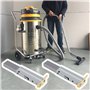ECSiNG 2 Paires (4pcs) Balais de Charbon Remplacement Compatible avec 30/60/70/80/90L Aspirateurs Industriels 11x6x29mm Accessoi