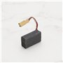ECSiNG 2 Paires de Balais de Charbon Compatible avec Bosch GWS 17-125 CIE Accessoires pour Outils Électriques avec Fonction d'ar