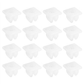 ECSiNG 30pcs Oeillets à Vis Insèrent des Écrous Expansibles Clips de Verrouillage s'adaptent dans des Clips de Retenue Fixation