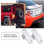 ECSiNG 2 Ensembles Ressorts de Coffre Voiture Kit de Rallye Verrouillage de Capot Supports de Moteur en Acier Inoxydable Kit de 