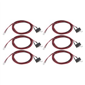 ECSiNG 6pcs Micro Interrupteurs de Fin de Course Momentané Micro Interrupteur de Fin de Course à Action Instantanée Micro Interr