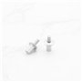 ECSiNG 50 Pcs 6,4 X 4 Mm Rivets d'entraînement en Aluminium Rivet Aveugle Kit de Rivets Rivets à Tête Ronde en Aluminium pour La