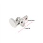 ECSiNG 2 Ensembles de Repose-pouce pour Clarinette Coussin en Caoutchouc Longueur 27 Mm pour Pouces de 14,5 à 17,5 Mm de Diamètr