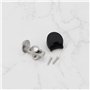 ECSiNG 2 Ensembles de Repose-pouce pour Clarinette Coussin en Caoutchouc Longueur 27 Mm pour Pouces de 14,5 à 17,5 Mm de Diamètr