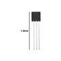 ECSiNG Lot de 10 transistors J-FET à canal N CC 25 V 100 mA 2N3819 transistors J-FET TO-92 pour applications de mixage d'équipem
