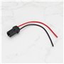 ECSiNG Lot de 10 supports de douille pré-câblés pour ampoule automatique 12 V 24 V T10 pour réparation de tableau de bord W-5W W