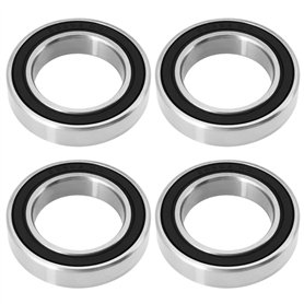 ECSiNG 4X Roulement de Roue Avant scellé en Acier Inoxydable Double Joint en Caoutchouc Compatible avec SURRON Light Bee LBX L1E