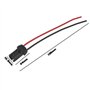 ECSiNG 10 Pièces Douilles d'ampoule Pré-câblées 12 V 24 V T10 pour Voiture Connecteur d'extension de Support de Lampe pour Répar