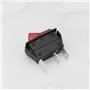 ECSiNG 2 Interrupteurs Lot de à Bascule Rouges 12 V 20 A à 3 Broches Et 2 Positions à LED Compatible avec Caravane Electrolux Do