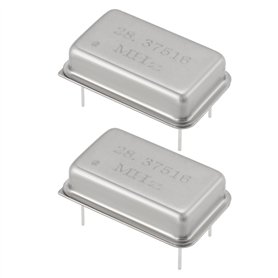ECSiNG Lot de 2pcs Oscillateurs à Cristal Rectangulaires 4P 28
