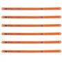 LT Easiyl 6pcs Lames de Scie à Métaux 24TPI Lame de Scie Bimétallique HSS Lame de Scie Bimétallique Tranchant 300mm Scies à Méta