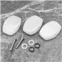 LT Easiyl 12pcs Boutons d'accordeur Tête de Machine de Guitare Bouton d'accordeur Cordes de Guitare Classique Clé de Cheville Ré