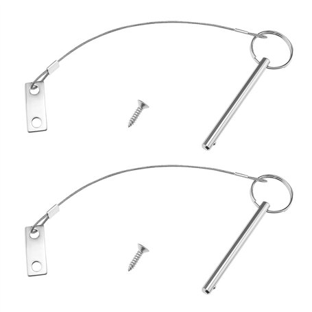 LT Easiyl 2 Set Goupilles de Sécurité en Acier Inoxydable 6
