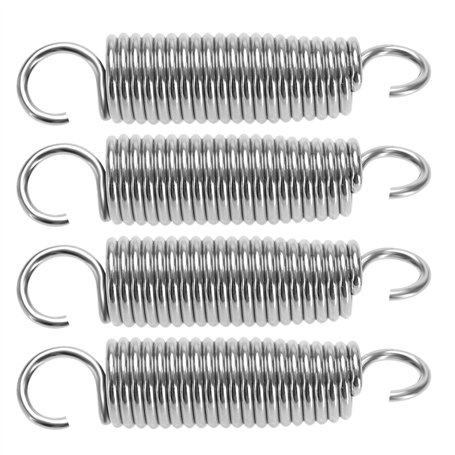 LT Easiyl 4pcs Pédale Ressort de Rappel Pédale Longueur du Ressort 6.1cm Remplacement Grosse Caisse Pédale Ressort pour Pièces d