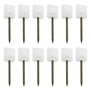LT Easiyl 20pcs Épingles de Cible en Métal Arc Flèche Cible Broche Tir à l'arc Cible Clou 6.7cm Clou de Cible en Métal Accessoir