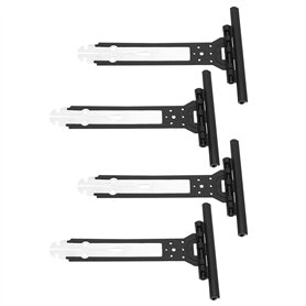 LT Easiyl 4pcs Suspension de Volet Roulant Ressort de Store à Ressort Cintre de Verrouillage Bande de Suspension Enduite de Nylo