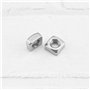 LT Easiyl 50 Pièces Écrous Carrés 304 Écrou Carré en Acier Inoxydable DIN557 Écrou Carré Plat Écrou Carré Écrou de Fixation Carr