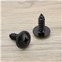 LT Easiyl 20 Pièces 24mm X 6mm Autotaraudeuses Croisées Pare-Chocs M6 Fixes Vis Garde-Boue de Carrosserie Voiture Fixation à Riv