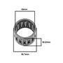LT Easiyl Lot de 2 roulements à aiguilles de pignon d'embrayage 503253401 compatibles avec tronçonneuse Husqvarna 550 555 560 56