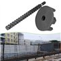 LT Easiyl 1 Jeu de Tiges Filetées en Béton avec écrou à Oreilles pour Support de Carottage Perceuse à Carotter pour Outils de Ca