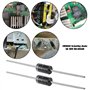 SG Store 40pcs 1N5822 Diodes Schottky 3A 40V Diodes de Redressement de Barrière Schottky Composants Électroniques pour Développe