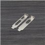 SG Store Lot de 4 supports discrets pour cartes graphiques HDMI DVI VGA et vidéo Demi-hauteur Support pour boîtier d'ordinateur 
