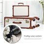 SG Store 2 Ensembles 70x24mm Roues de Bagage avec Essieux de Clé Valise Roues de Rechange Trolley Case Roues en Caoutchouc roule